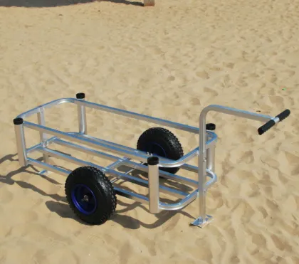 Pneumatic Wheel Lightweight Fishing Cart