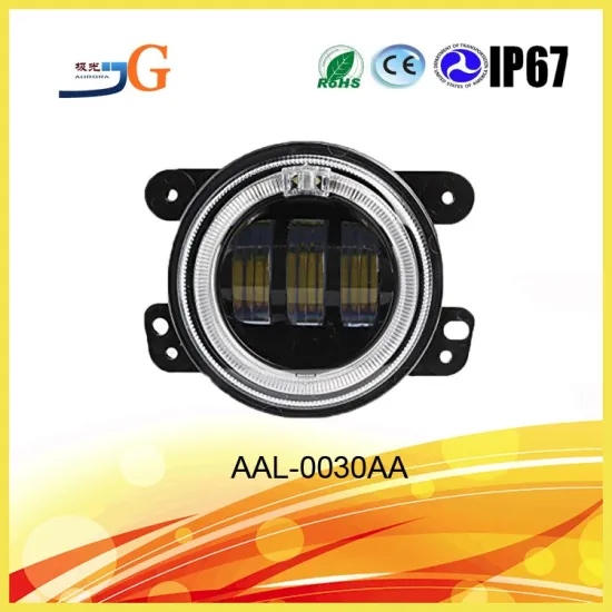 Car Headlight 4Inch 30W Led Motorcycle Fog Light With Drl For Harley