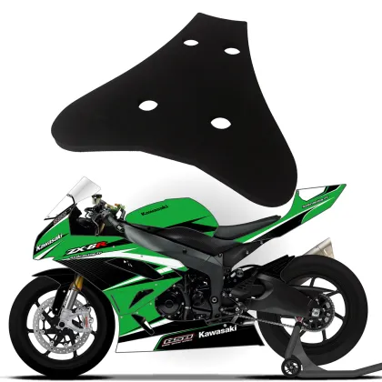 2009 ZX6R Thick Adhesive Racing Foam Motorcycle Seat Cover
