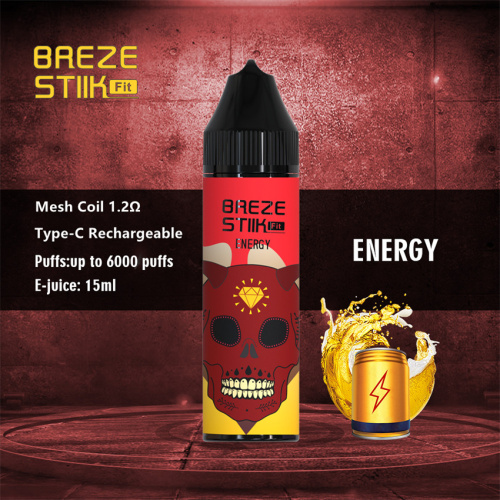 Breze Stiik FIT 6000 Puffs Disposables Vape