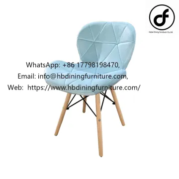 Dining Furniture Nordic Restaurant Dining Chairs Leather Butterfly Design Modern Home Furniture Chairs