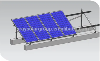 Roof or ground mounting pv and solar panel stand