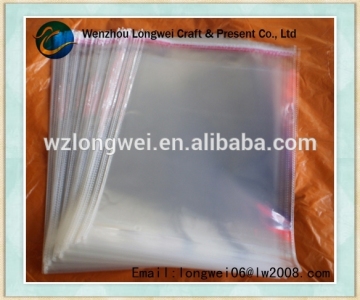 transparent custom poly mailer bag/opp plastic bag/opp bag