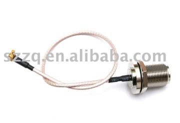 MMCX-RSMA female pigtail