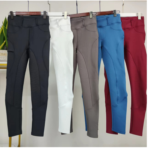 Winter Anti-pilling Full Silicone Women Breeches