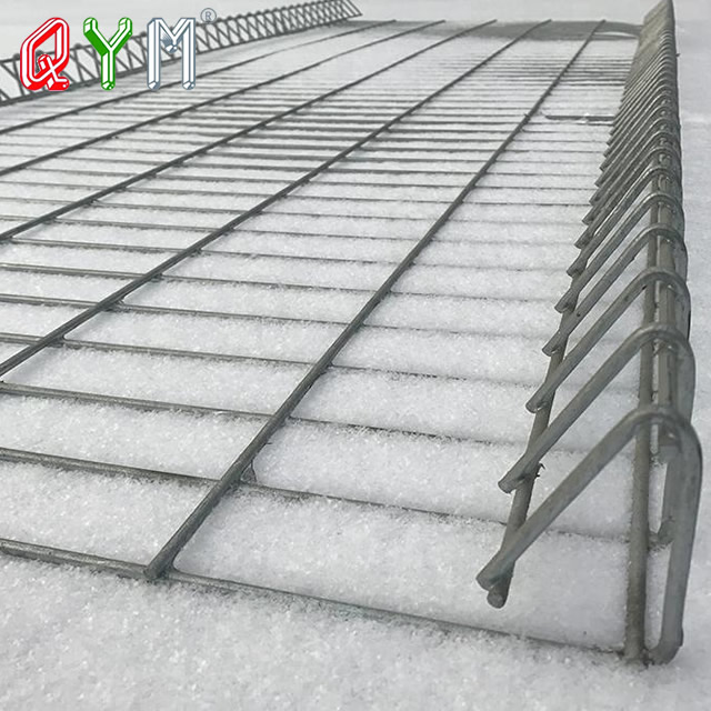 Galvanized BRC Fence Solded Rold Top BRC Fence