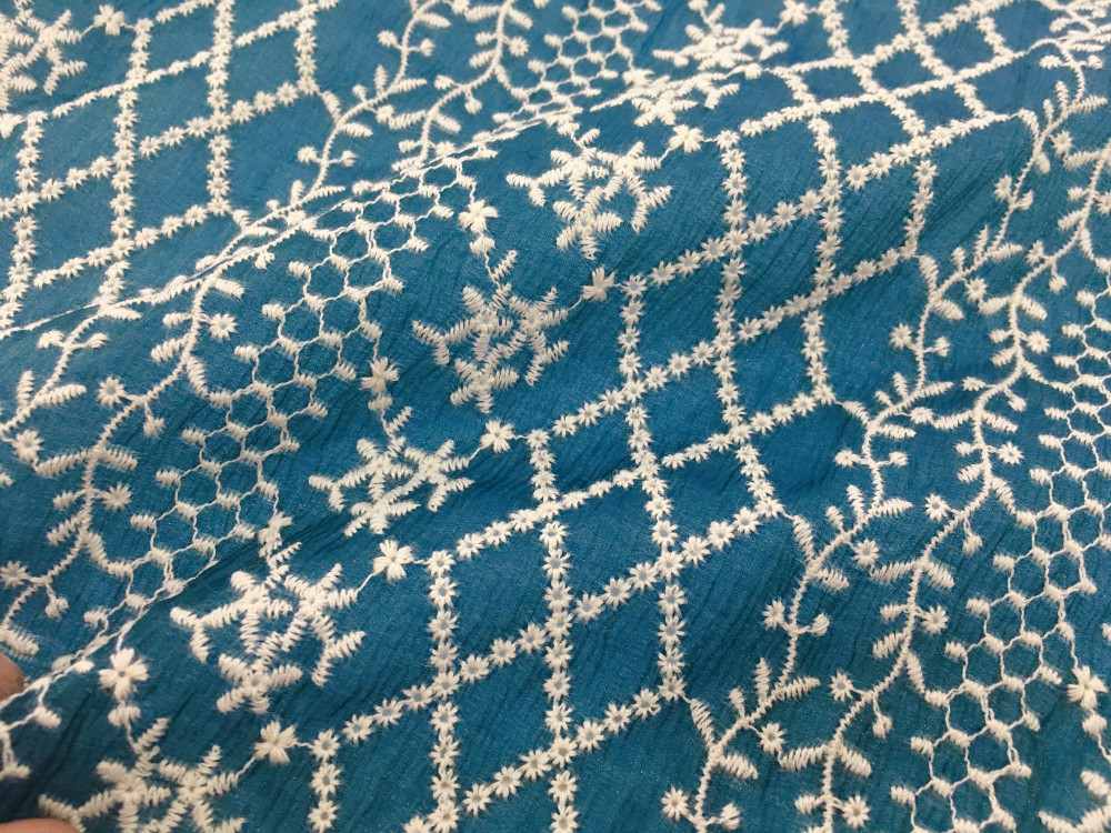 Cotton Embroidery Fabric