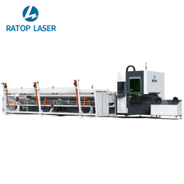 Tăiător de țevi cu laser cu dublă mandrină de precizie
