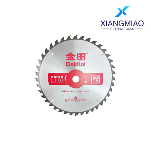 Hoja circular para carpintería Goldtol de 300 mm y 40 dientes