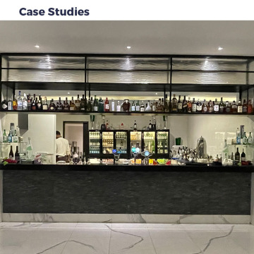 Cocktail Bar Station Customization Stainless Steel Cocktail Bar Table Equipment and Bar Supplies Set