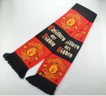 Promotional Double Jacquard Fabric Knitted Scarf