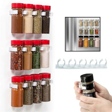 Spice Gripper Clips and Cabinet Organizers for Pantry and Inside Cabinet Storage