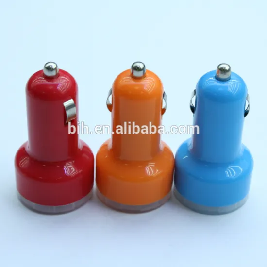 Mobile Phone Nipple Shape Cheap Plastic 2 Port USB Car Charger for Promotion
