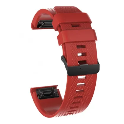 Garmin Fenix 5X/5S Plus Fly-Resistant 3HR Quick Release Silicone Strap Replacement