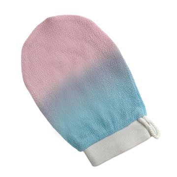 Custom Colorful Korean Spa Dead Skin Remover Exfoliating Gloves Bulk Mitts for Shower