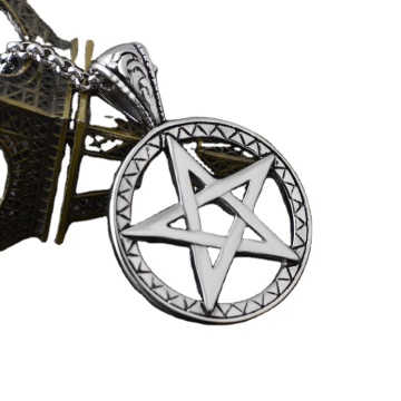 Wholesale Vintage Fashion Men's Stainless Steel Stars Necklace
