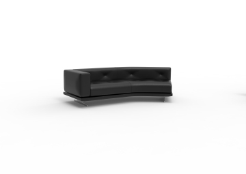 Anpassad modern minimalistisk läder PU kontorsmöbler set