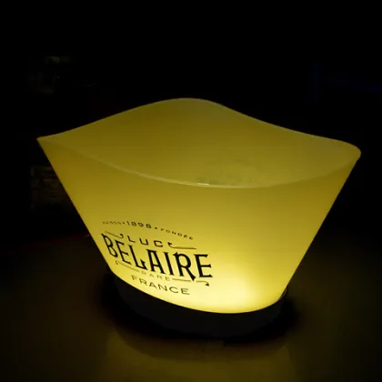 LED ice bucket for beer promotion