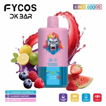 Fycos 60k puff 3in1 Vape sekali pakai