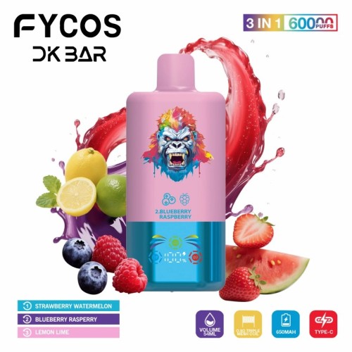 Fycos 60k puff 3in1 Vape sekali pakai