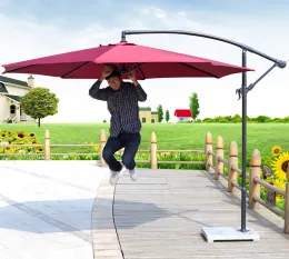 UV Resistance Sunshade Outdoor Furniture Patio Umbrella Chinese Garden Parasol Sun Umbrella
