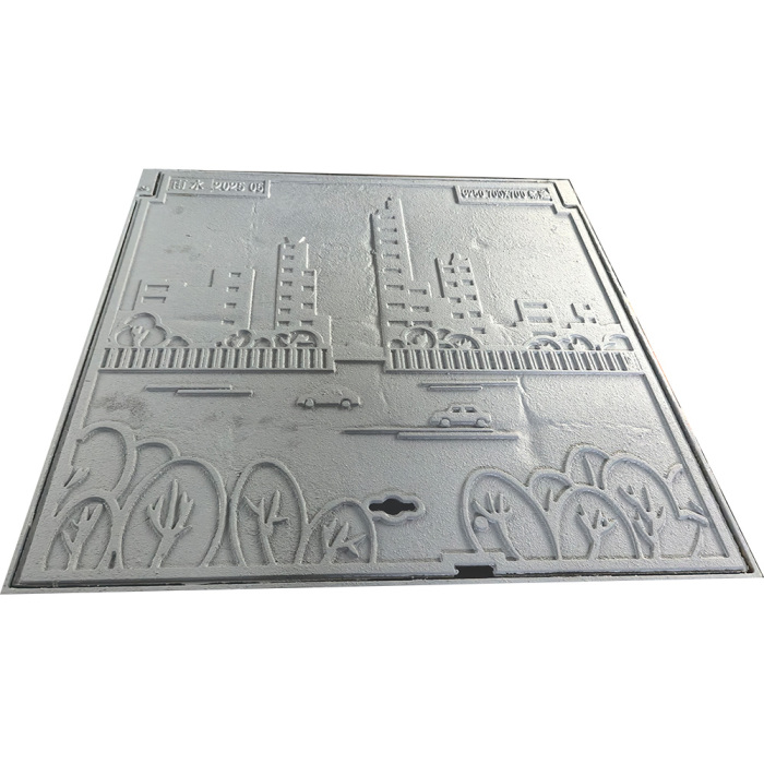 C250 700X700mm Square Ductile Iron Manhole Cover