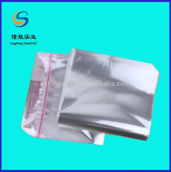 Re-sealable opp self adhesive bag
