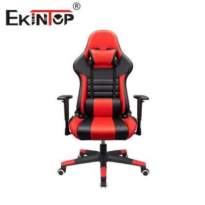 Free Shipping Ekintop Recliner Razer Leather Gaming Chair & Tables