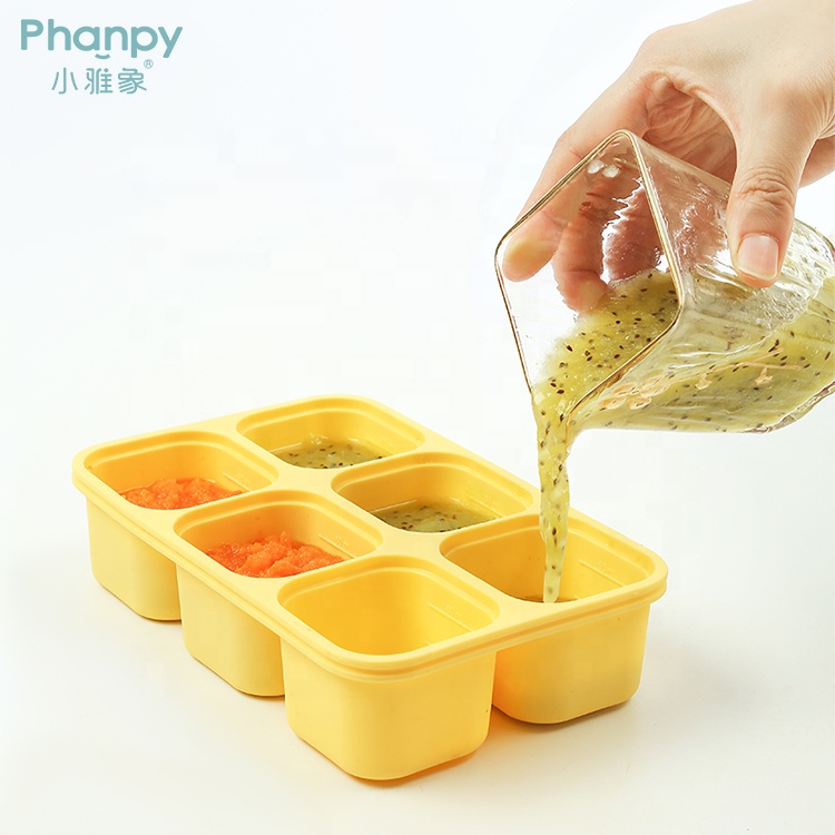 Silicone Assisted Food Storage Box With Lid Holes