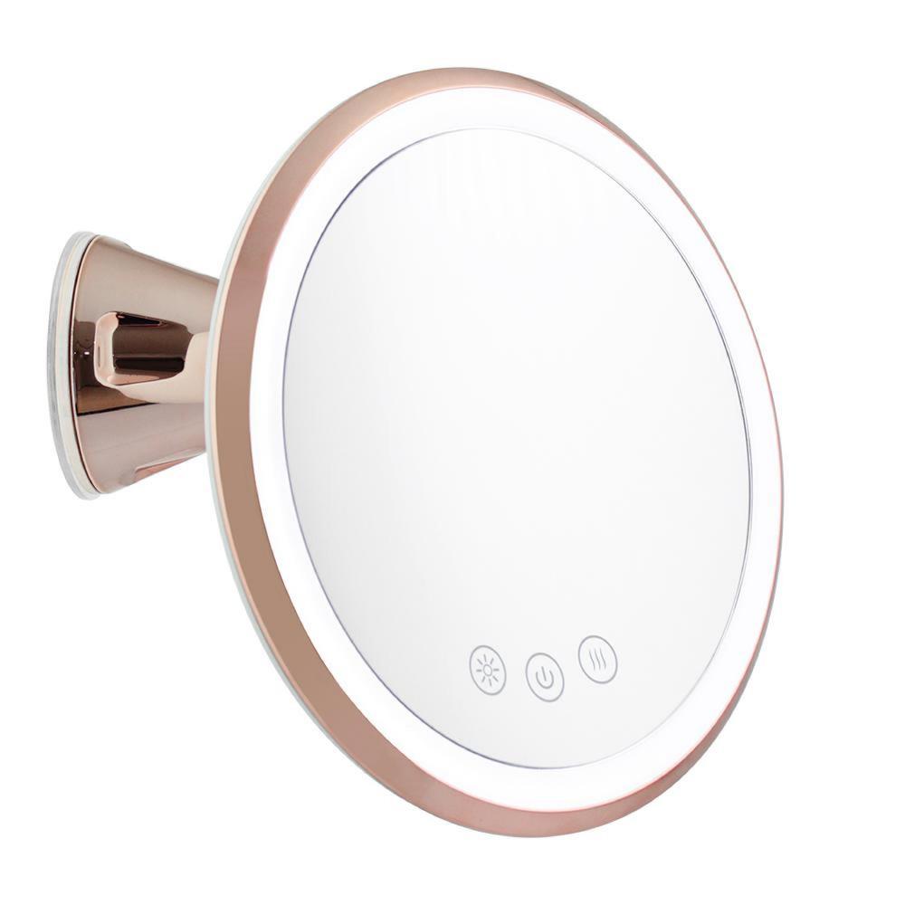 LED waterproof shower mirror