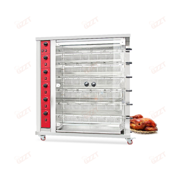 CE Gà Rotisserie Máy: Baking Baking Baking Grill cho thịt gà và kebabs toàn bộ