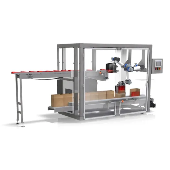 Shanghai Factory Top Loading Case Packer & Sealing Machine for Boxes with Tape