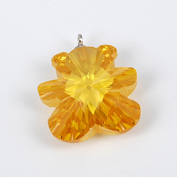 Unique Design and Lovely Bear Zircon Pendants (FQ689012)