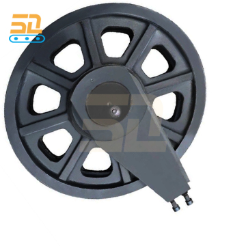 High-Quality Idler Assembly for Fuwa 80ton Crawler Crane Undercarriage Parts