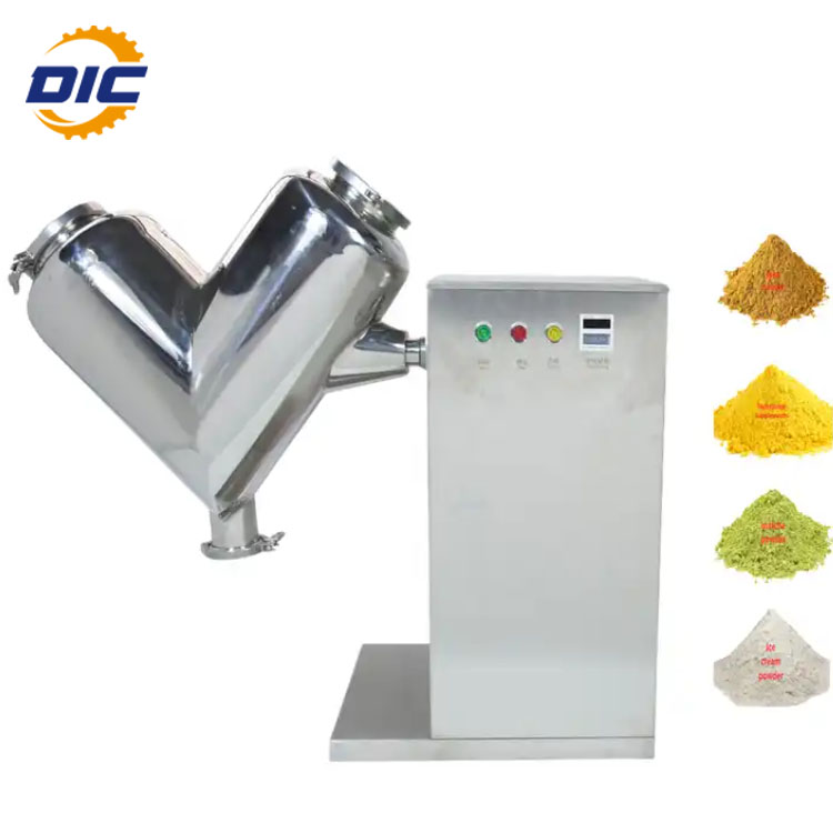 Powder Blender Blending V Type Mixer Mixing Machine