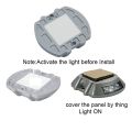 Luces de cubierta de controlador solar al aire libre IP67