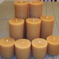 pilar de cera de abelha 100% natural velas