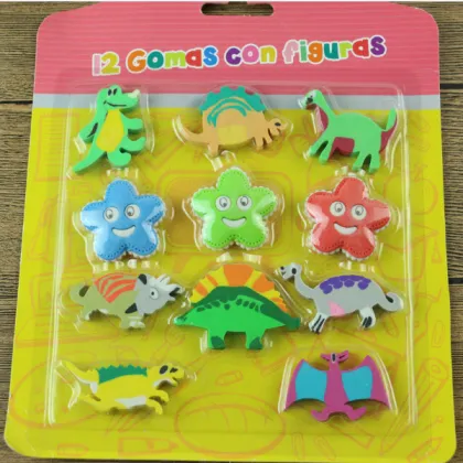 Cartoon Eraser Dinosaur Shape Eraser