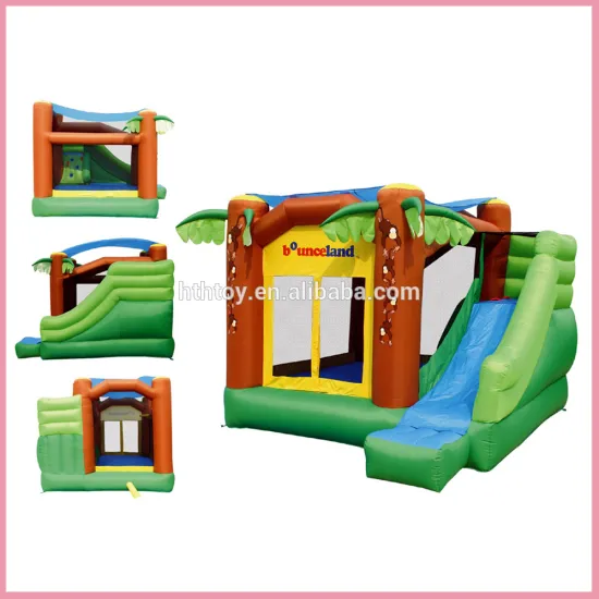 Forest theme small bouncing castle for birthday party