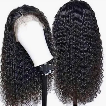Curly Hd Transparent Frontal Human Hair Wig,Virgin Hair Hd Lace Frontal Wigs,Hd Full Lace Human Hair Wigs
