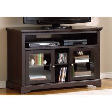 Table de support de télévision en bois moderne pour écran plat