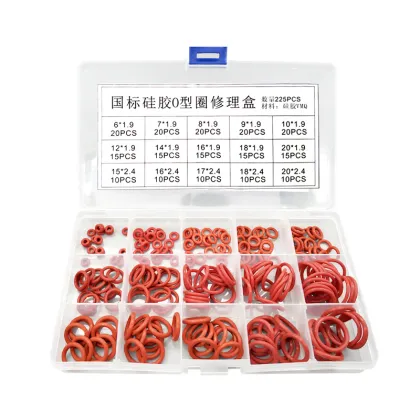 Wholesale Ding Qing National Standard O-Ring Repair Sets: Fluorine Rubber & Silicone Repair Boxes