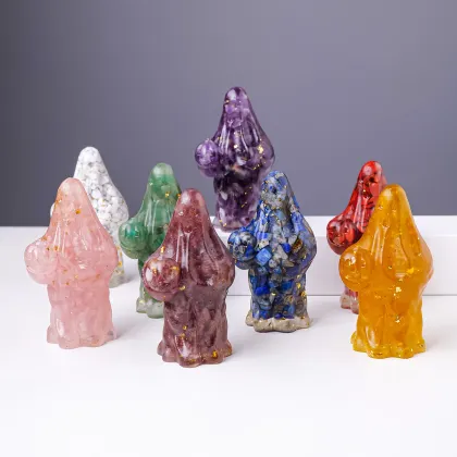 Custom Drop Glue Epoxy Resin Pumpkin Ghost Crafts