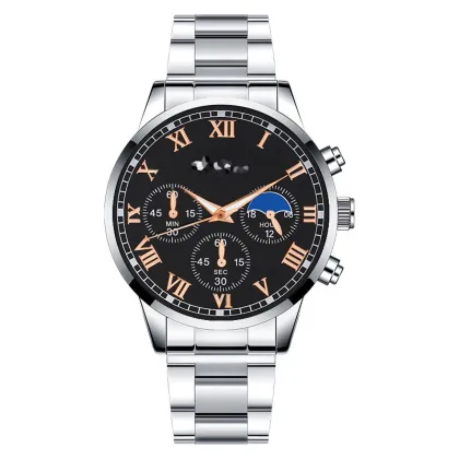 New Men's Business Steel Watches: Latest Fashion Trends in Quartz Watches for Men