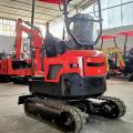 Mini Excavator 1,7 ton penggalian mini excavator 1500kg