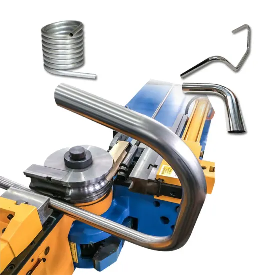 NC Manual Rectangular Tube Bending Machine for 50mm SS Metal Steel Pipes in Malaysia