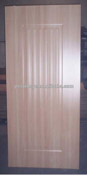 2015 Low Price melamine door skin/wood veneer door skin