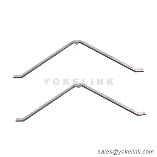 72" V Crossarm Brace 22" Drop 1-3/4" X 1-3/4" X 3/16" Steel