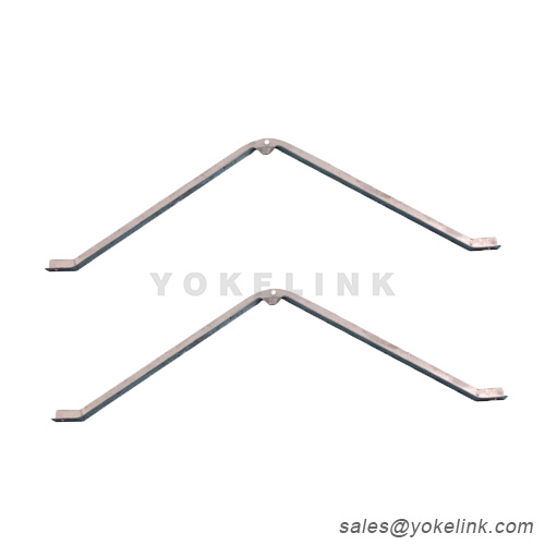 72 "V crossarm brace 22" πτώση 1-3/4 "x 1-3/4" x 3/16 "χάλυβα
