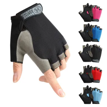 Cycling Gloves Half Finger Anti-Slip Gel Sports Bike Bicycle Glove MTB Road Riding Gloves Camping Hiking Gloves Men Women